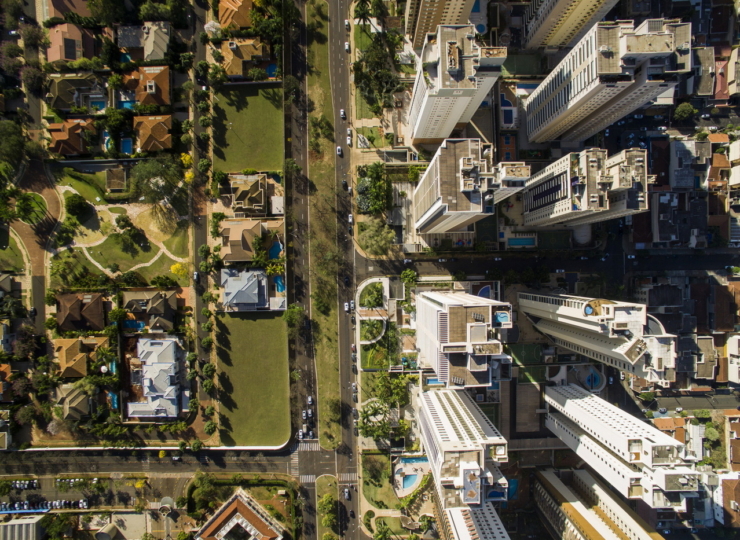 Ribeirao Preto city in Sao Paulo, Brazil. Region of Joao Fiusa Avenue.